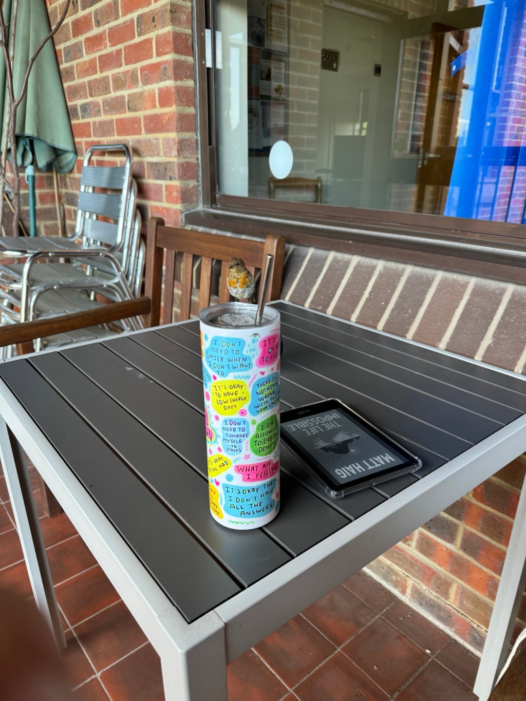 Confronting Triggers: Finding Courage and Comfort with a Little Robin on the Rehab Ward&nbsp;Balcony